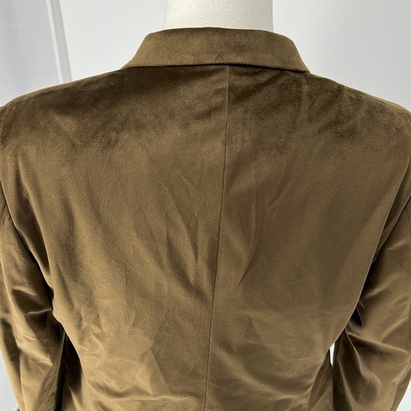 Men's Double-Breasted Brown Blazer - Picture 6 of 13